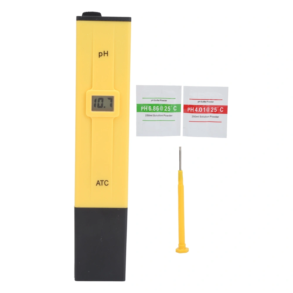 PH‑107 Water Acidity Meter PH Tester Pen Digital Water Quality Tester 0.0 ‑ 14.0pH