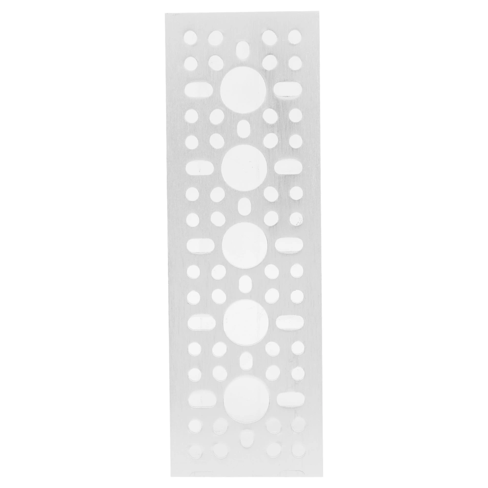 Aluminum Grid Plate Wall Mesh Panel Display Pattern Industrial Control Component 3123‑0048‑0144