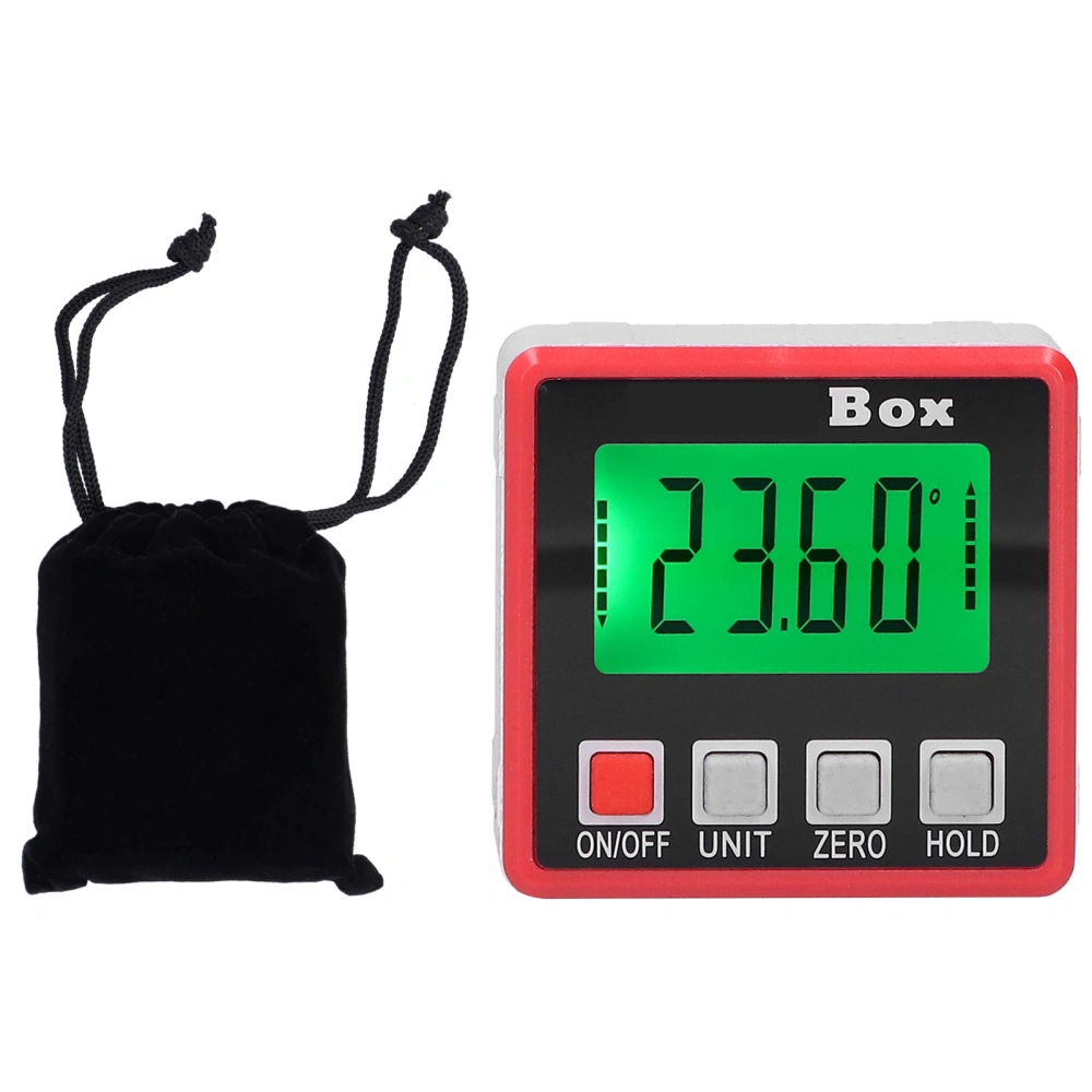 Digital Inclinometer Mini Level Angle Meter Electronic Protractor 360 Degrees Measurement