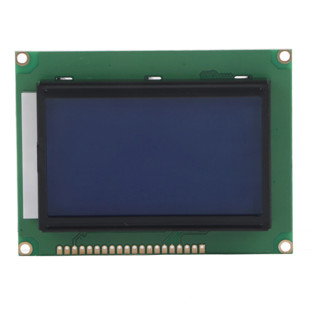 Blue Display Screen with Backlight 12864-5V Parallel Serial Port Module Board LCD12864