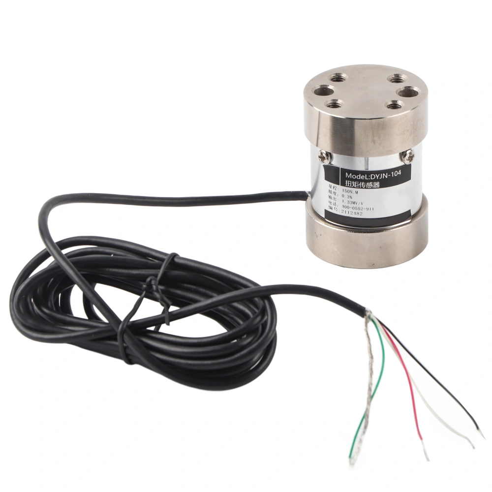 Static Torsion Sensor with Cable Micro Reaction Flow Meter 40Cr Alloy Steel DYJN‑104 DC 5‑15V150N.m