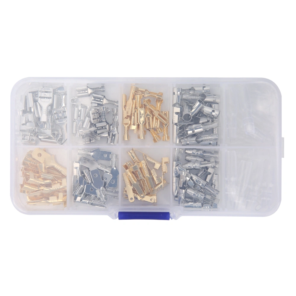 150Pcs Insulated Wire Terminals Male Female Cable Connector Industrial Supplies 2.8/4.8/6.3/4mm