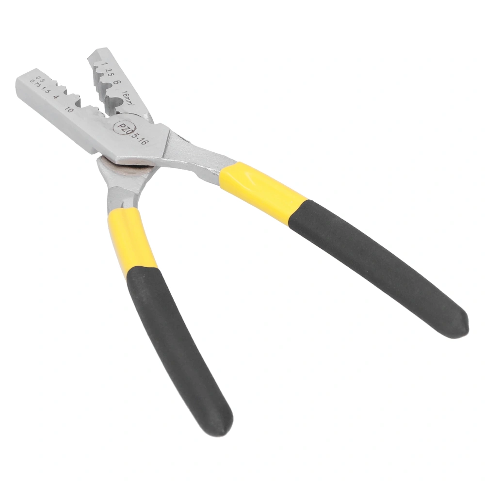 Crimping Pliers Small Portable High Carbon Steel Clamp Hand Tools PZ0.5‑16 0.5‑16mm²