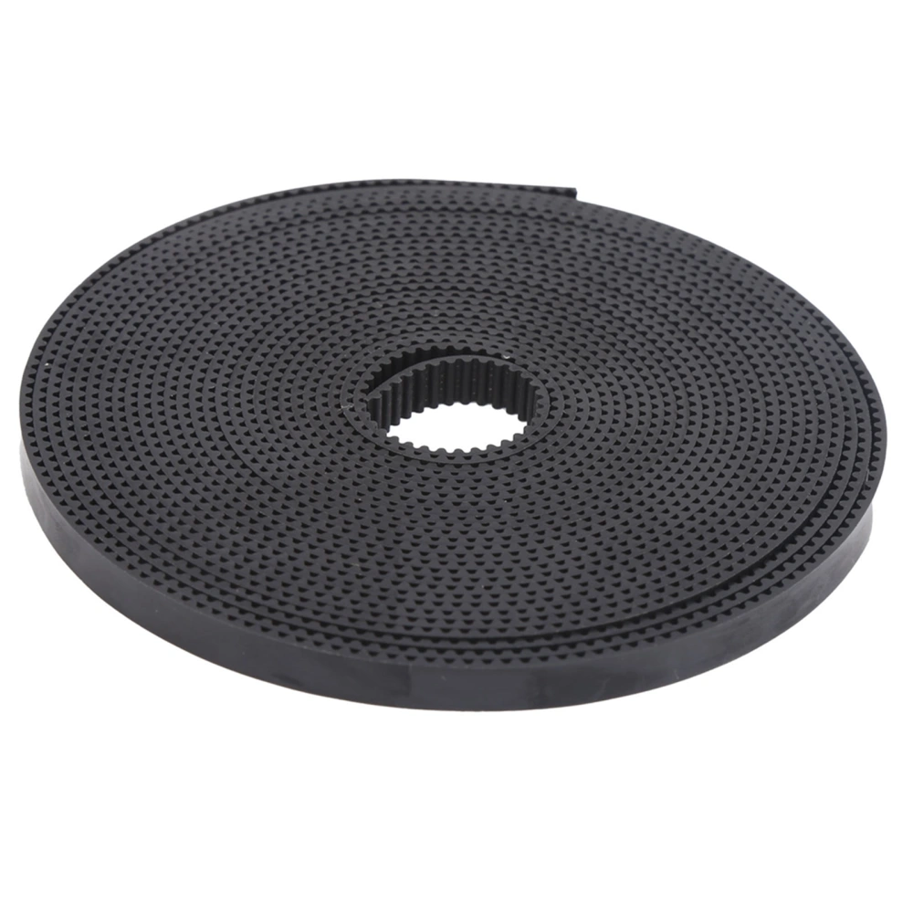 2GT‑6mm PU Timing Belt with Steel Core Synchronous Belts Industrial Supply Black5m / 16.4ft