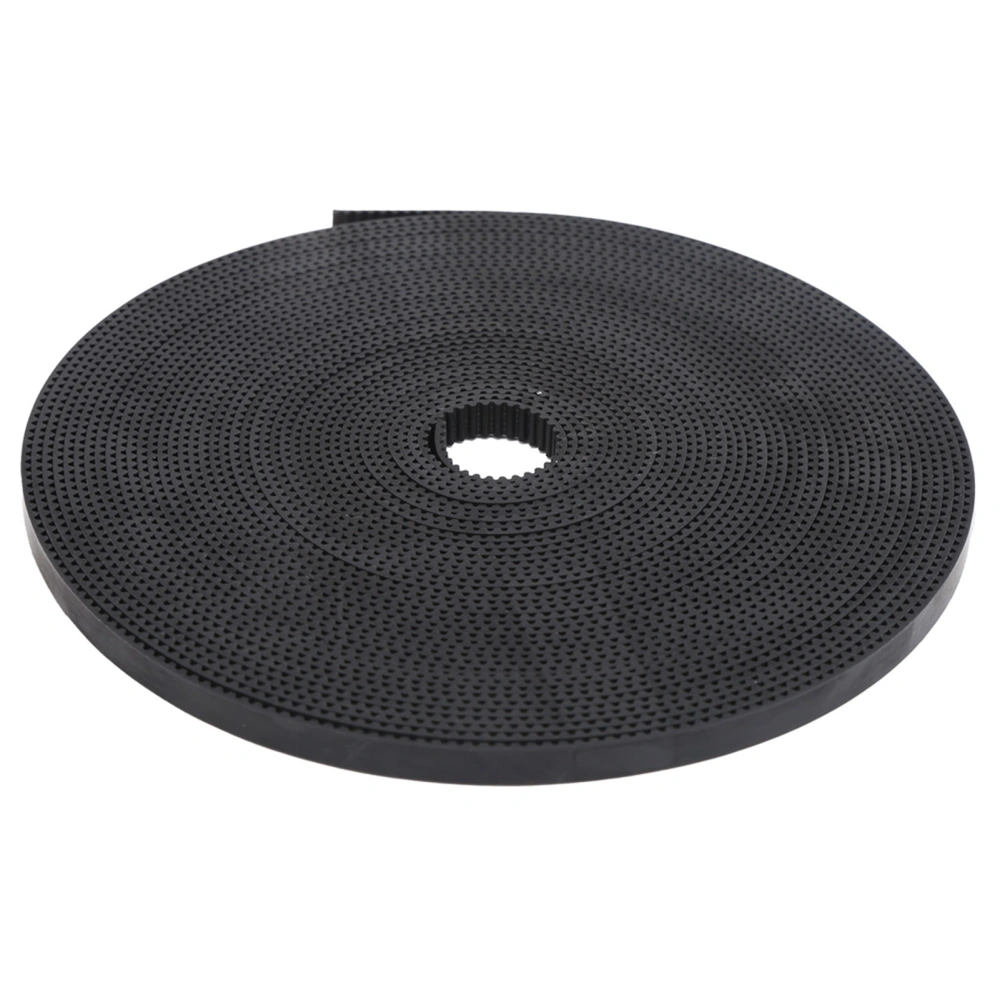 2GT‑6mm PU Timing Belt with Steel Core Synchronous Belts Industrial Supply Black10m / 32.8ft