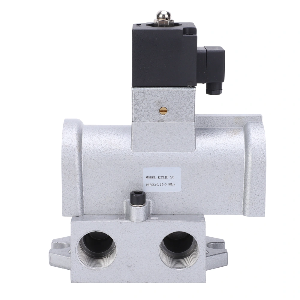 2 Position 3 Way Solenoid Valve Single Electronic Reversing Valve G3/4in K23JD‑20DC12V