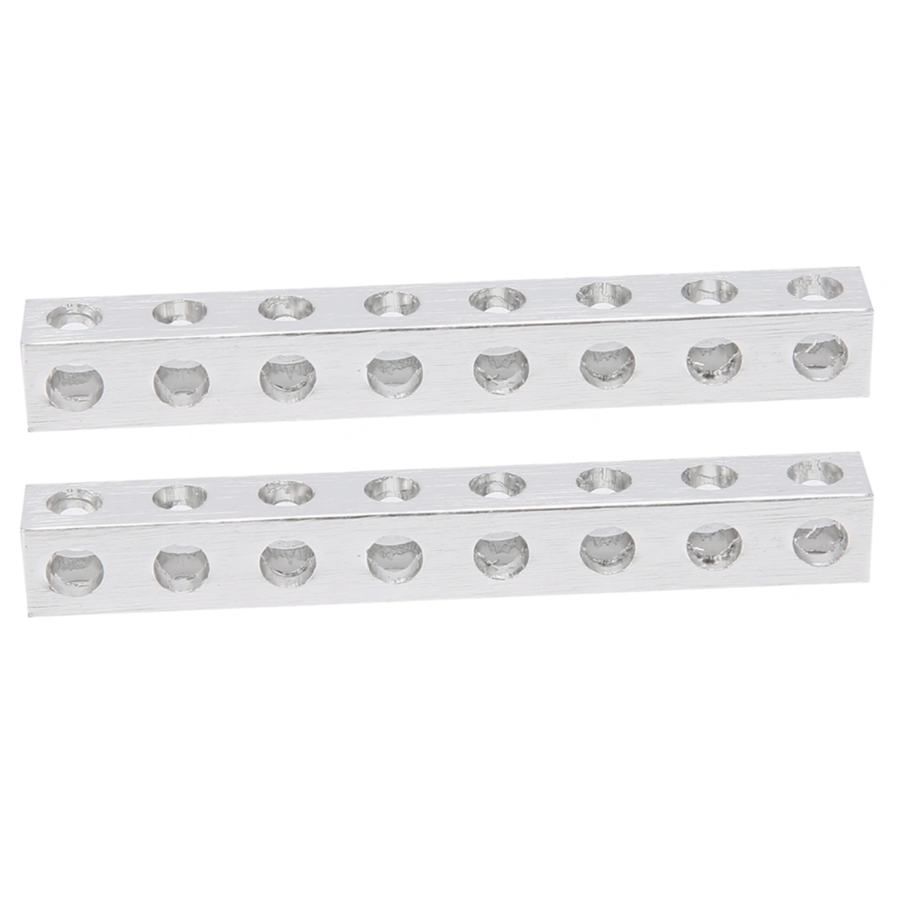 2pcs 3106‑0008‑0064 8 Holes 8x8x64mm Square Beam Robotic Structure Part Accessory