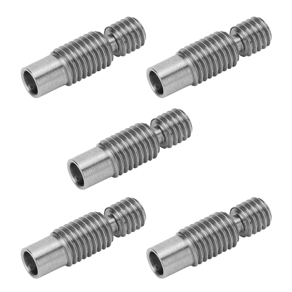 5pcs Heat Break V6 Titanium Alloy Heat Break Throat 1.75mm for 3D Printer Accessory