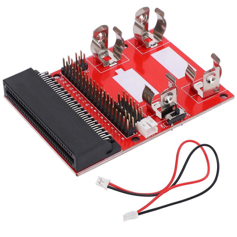 Power Supply Module DIY Development Board for micro:bit with Jump Line 170mm DC 3V