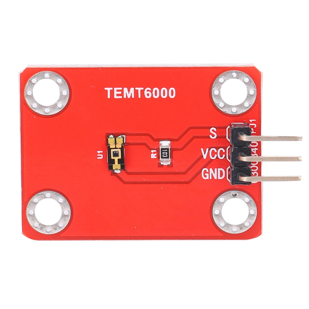 TEMT6000 Ambient Light Sensor Module Analog Signal Light Intensity Detection 1-5000Lux Illumination Range