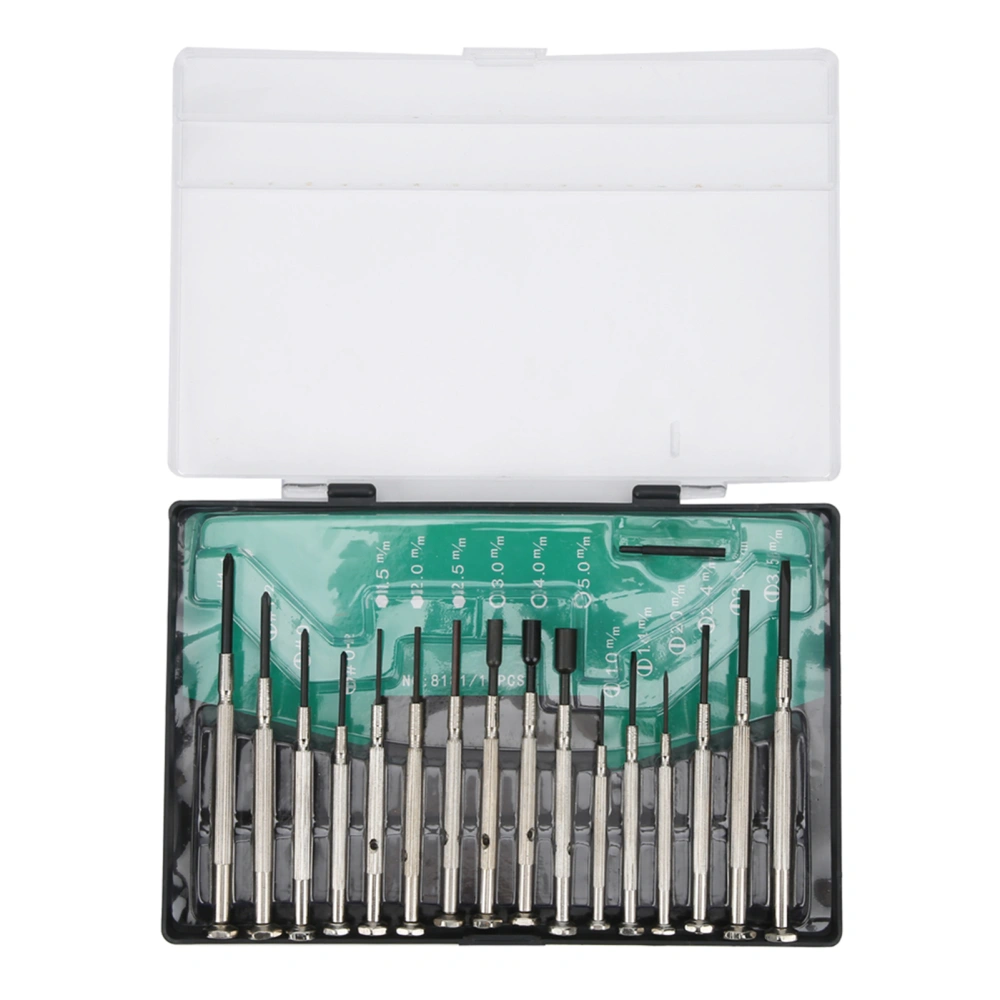 18pcs Screwdriver Set Disassembly ChromeVanadium Steel Repair Tool for Mobile Phone Watch