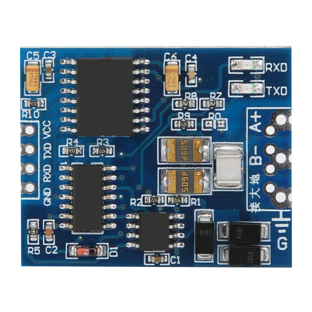 TTL to RS485 Module with Isolated MCU Serial Port UART Industrial Grade Board 3.0-5.5V