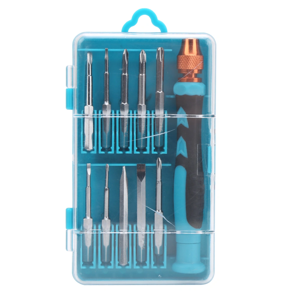 11pcs/set Accurate Screwdriver Bit Set with Handle Household Repairing Tool for Phone Camera Computer