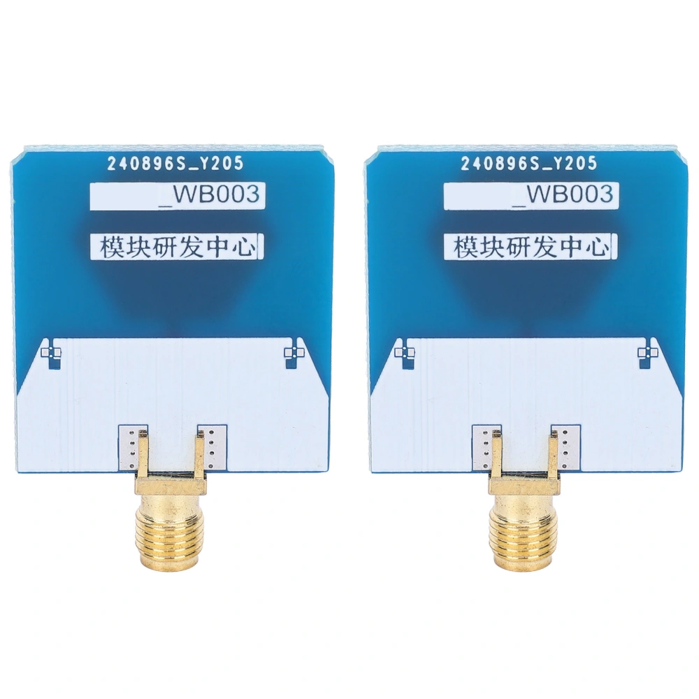 2Pcs Antennas Positioning Module Board SMA Female Connector UWB003 3.3GHz‑9.9GHz 50Ω