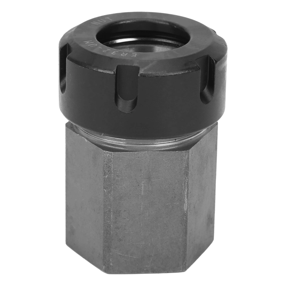 Hex Chuck Block Square Shank Collet Holder for CNC Lathe Engraving Machine ER‑32