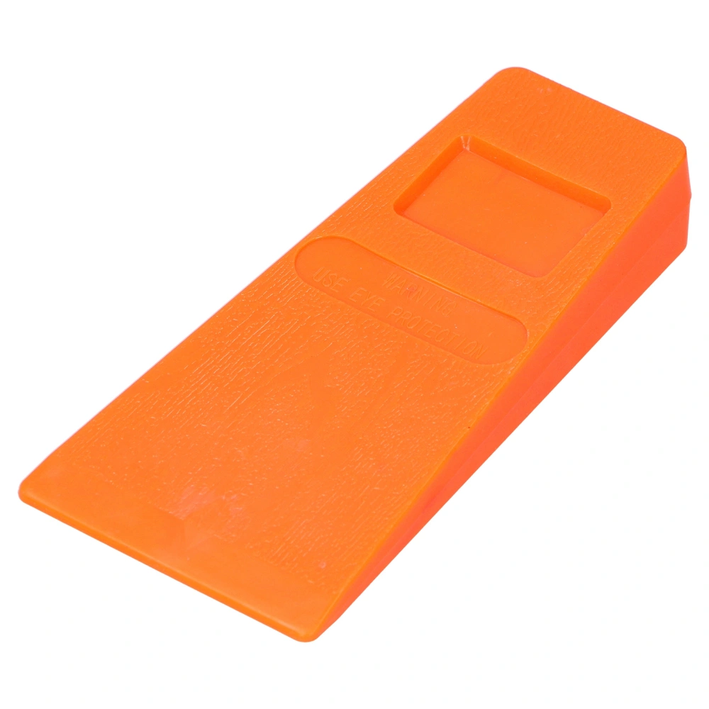 5.5in Professional Orange Logging Tree Cutting Wedge Felling Wedge Woodworking Accessories