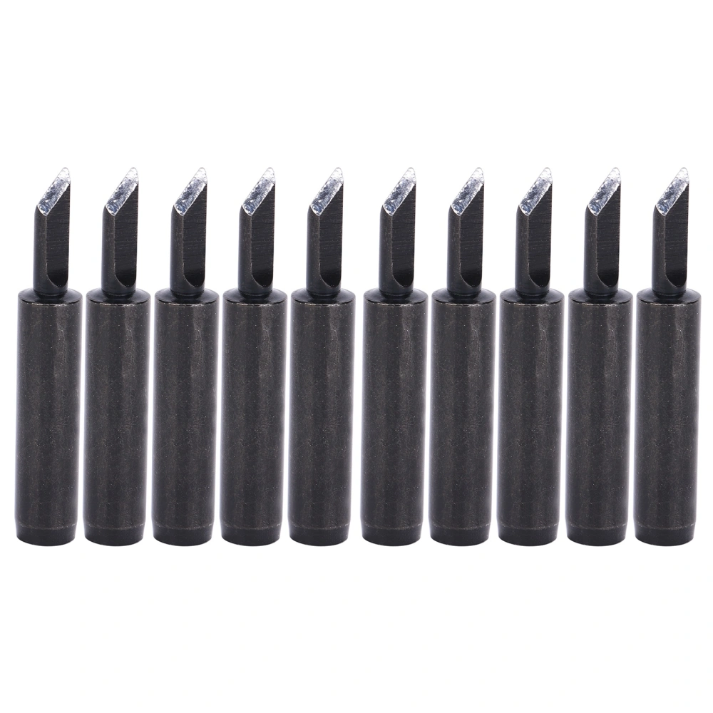 10Pcs Soldering Iron Tips Replacement Black Inner Heating for 900M/900MESD 900MTSK