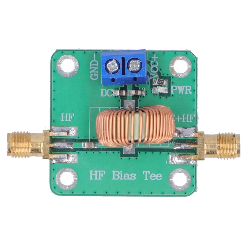 DC Bias Tee Module RF Microwave Block Signal Electronic Component 0.2‑180MHz 30V