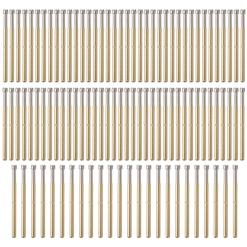 100Pcs Spring Test Probe Testing Contact Pin 9 Claws 2mm Industrial Supplies P125‑H