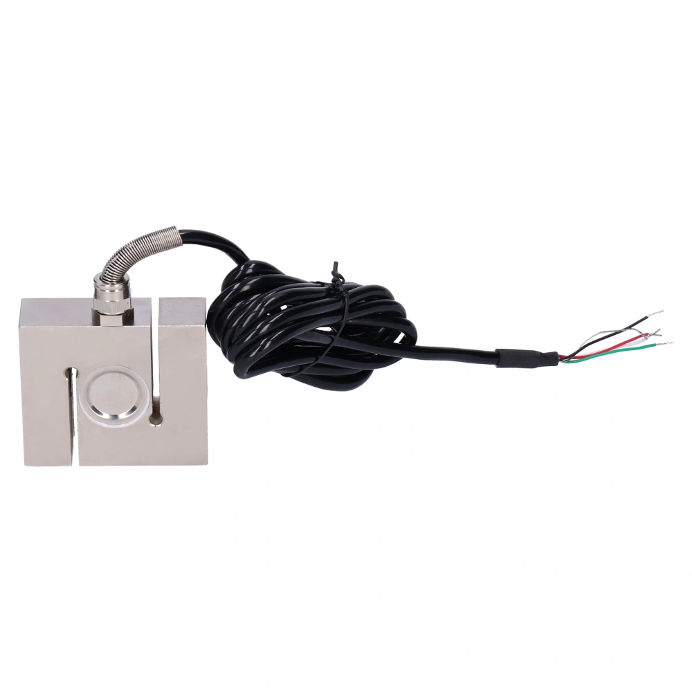 Pull Pressure Force S-Type Load Cell Sensor with Cable 40Cr Alloy Steel DYLY-104 DC 5-15V(500KG )