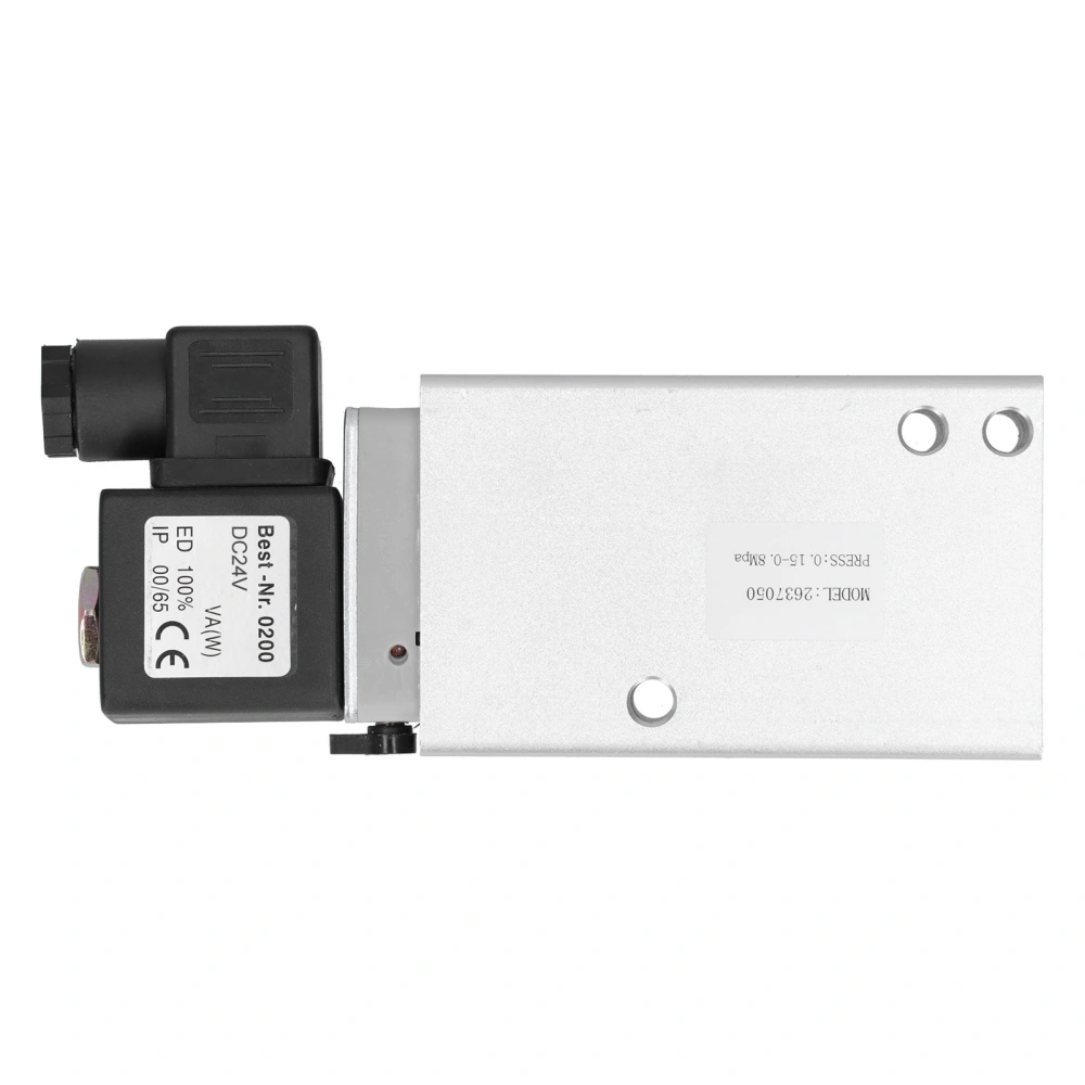 Electric Solenoid Valve G1/2in PilotOperated 2 Position 5 Way Connection Type 2637050(DC24V )