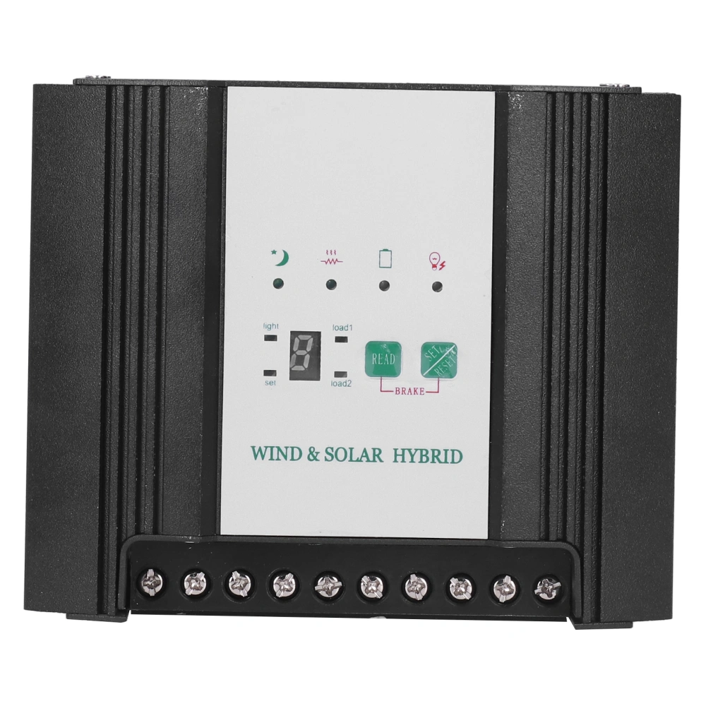 Wind Solar Energy Hybrid Controller Intelligent LED Wind Turbine 400W Solar Energy 100W 12V