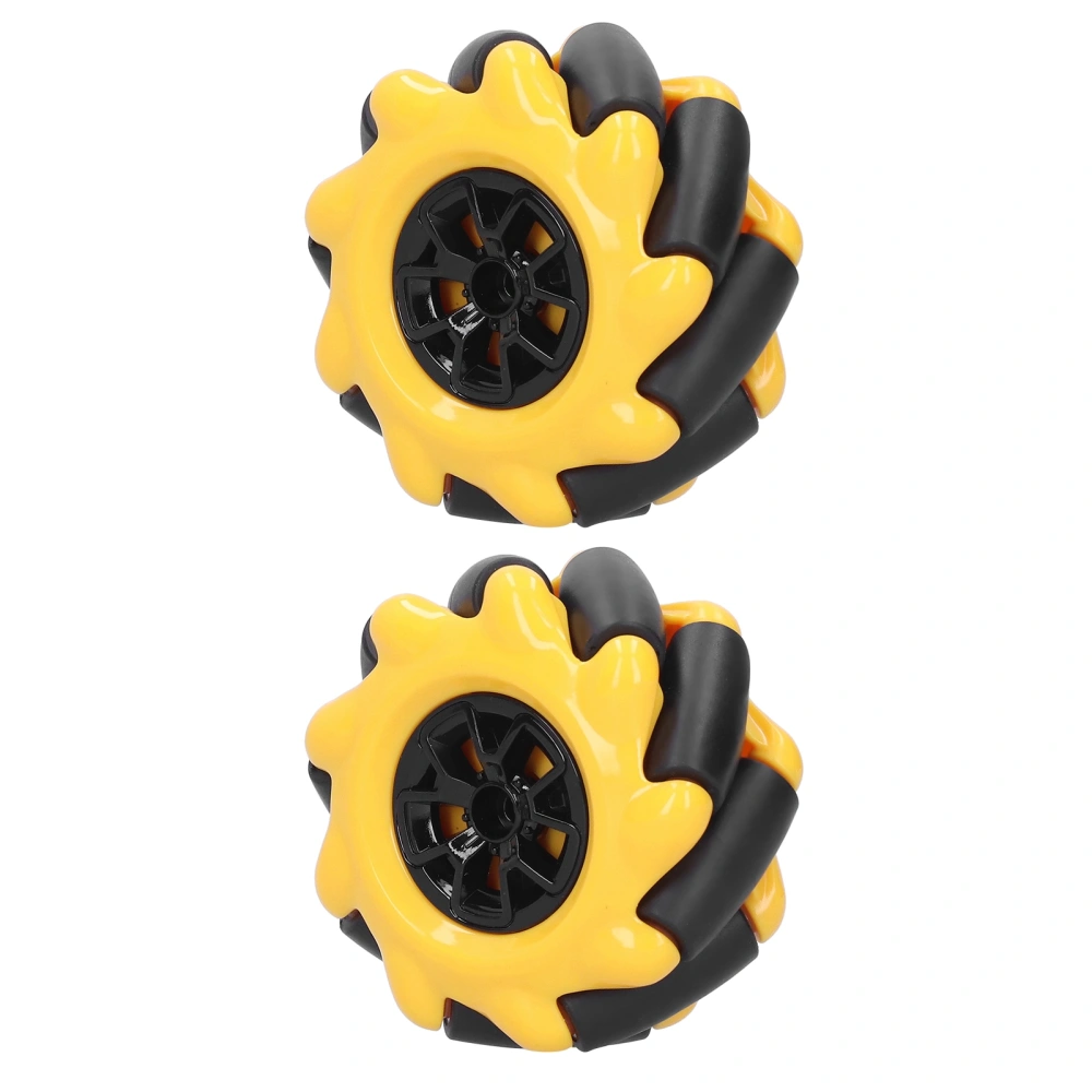 Mecanum Wheel OmniDirectional Smart Robot Car Parts Accessories DIY Toy Components 60mm(1 Pair )