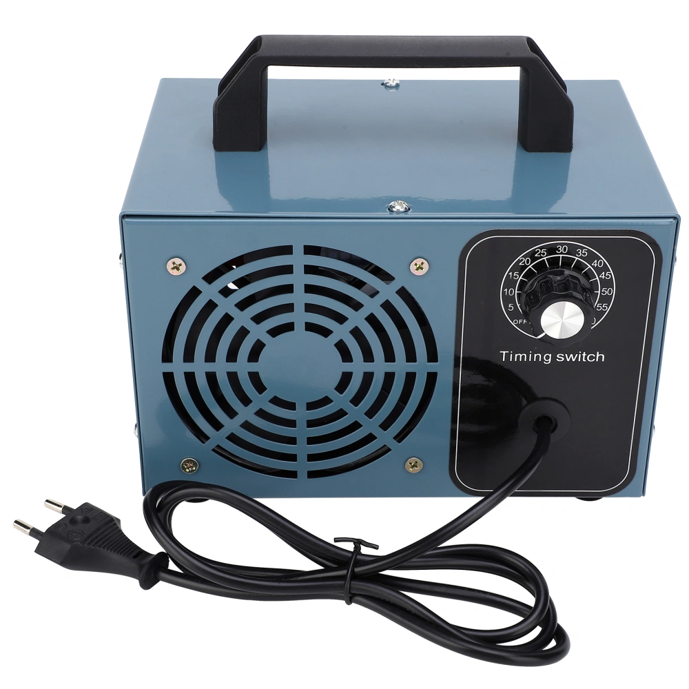 Ozone Generator Machine Small Portable Air Purifier Cleaner Home Indoor Blue with TimerEU Plug 220V 5g / h