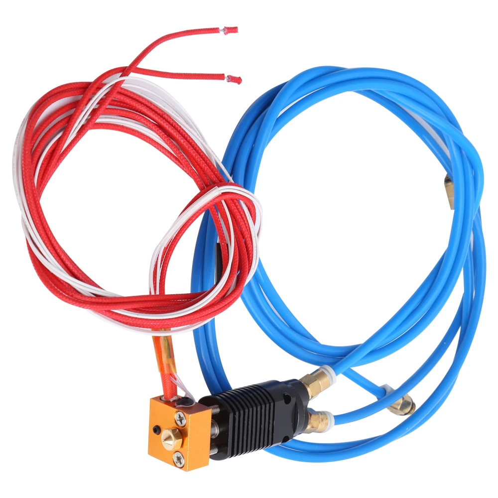 3D Printer Extrusion Head Hot End Kit 2 In 1 Out 1.75mm for CR10S PRO Ender‑312V