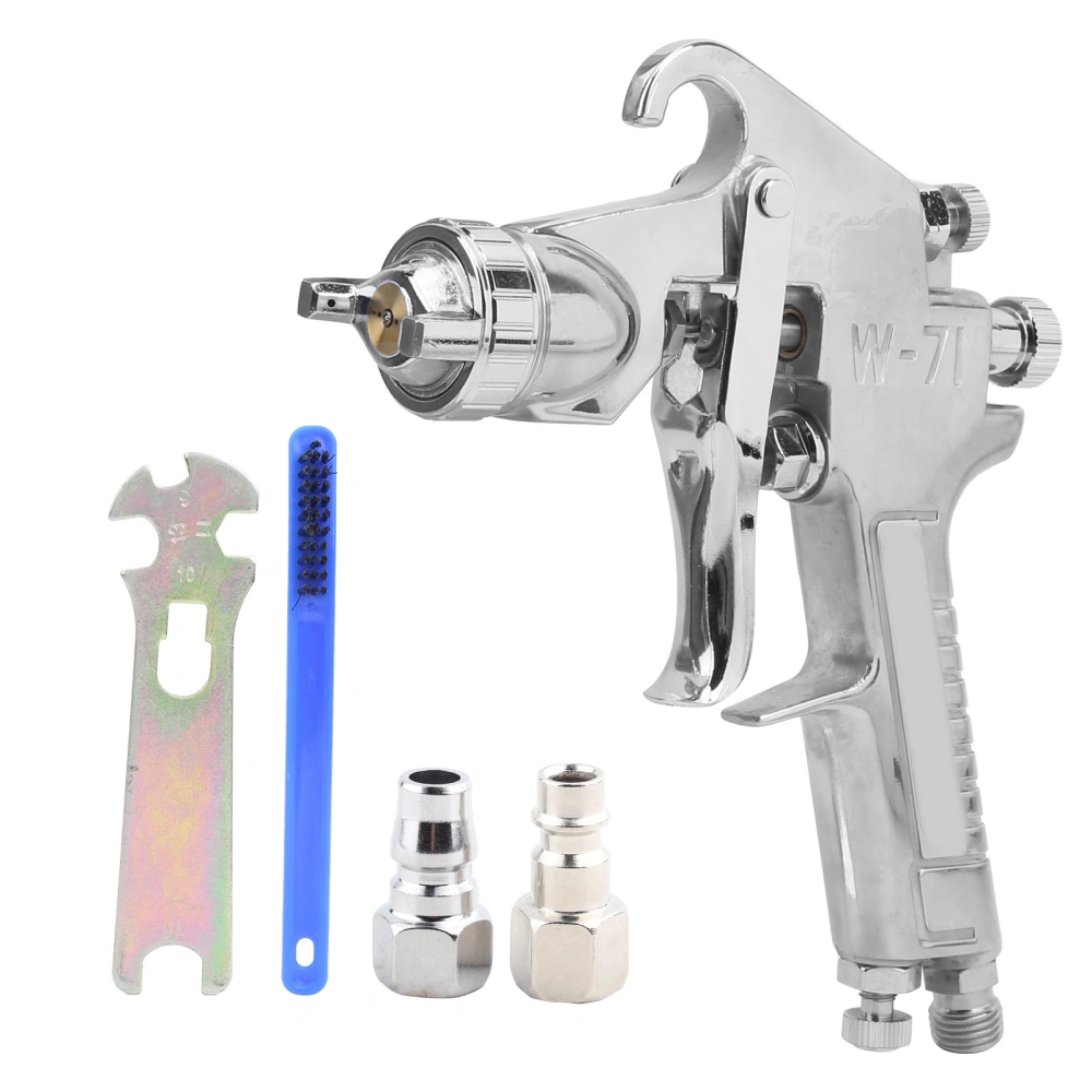 W‑71 Spray Gun Paint Iron Pneumatic Indurtrial Supplies Sprayer Nozzle for Home 1.8mmEU Style