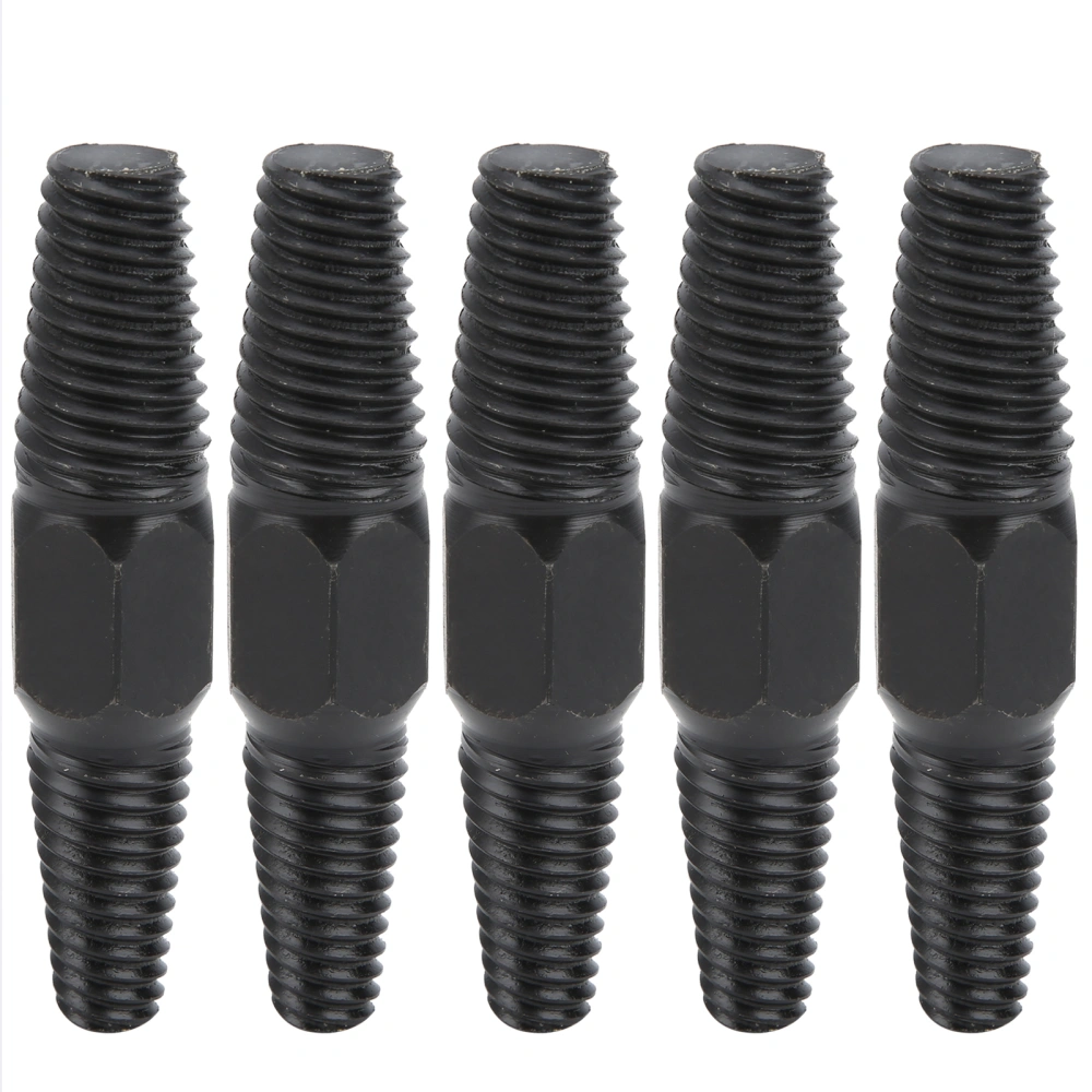 5 Set Broken Water Pipe Extractor 3/4in 1/2in DualHead HighCarbon Steel Damaged Tube Remover