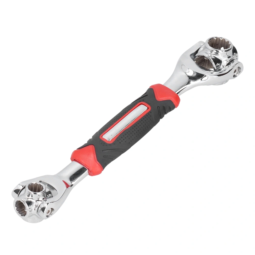 8 in 1 Wrench Red and Black MultiFuntion Electrical Maintenance Portable Hand Tools