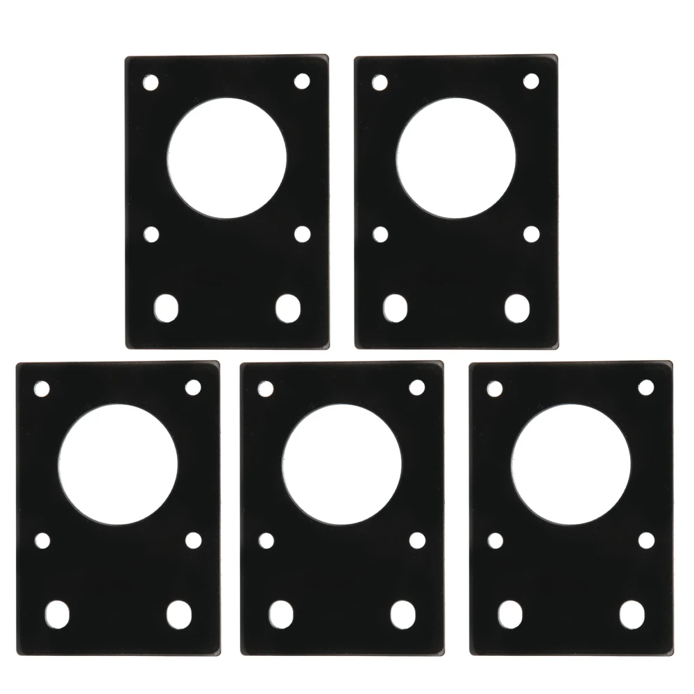 5Pcs 42 Stepper Motor Mounting Plate 3D Printer Fixed Bracket for 2020 2040 Aluminum