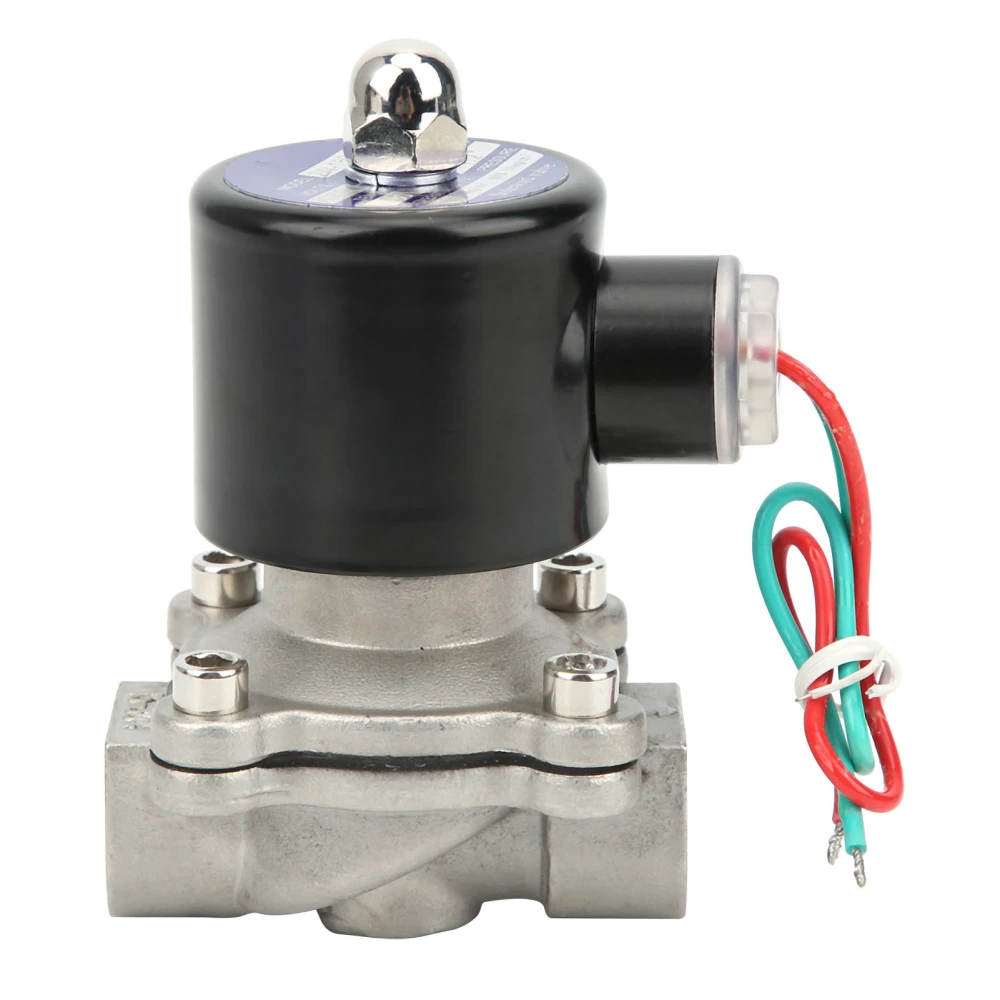 Solenoid Valve DirectActing Stainless Steel Normally Closed Industrial Supplies 2W16015B(AC 380V )