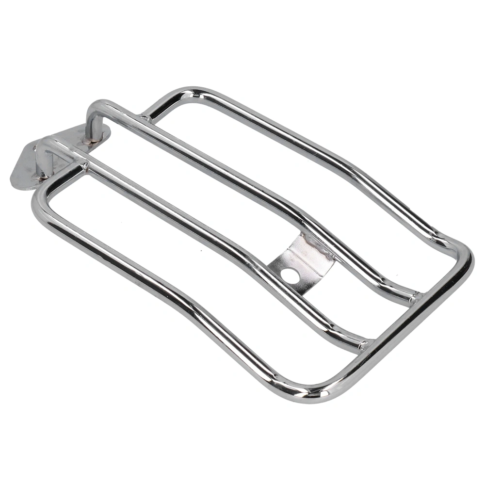 Rear Seat Luggage Rack Motorcycle Stainless Steel Silver Plating Shell Industrial Supplies