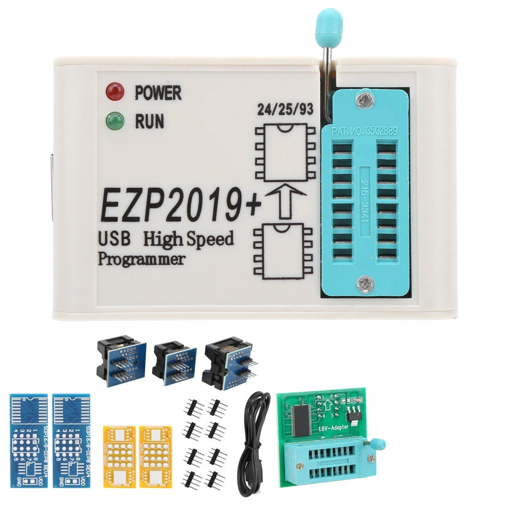 EZP2019 High Speed Programmer Socket Adapter Support 25/25/26/93 Series Chip