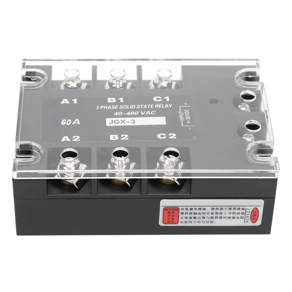 3Phase SSR Controller Industry Medium Low Voltage Equipment DCAC 40480VAC JGX3(4860Z )