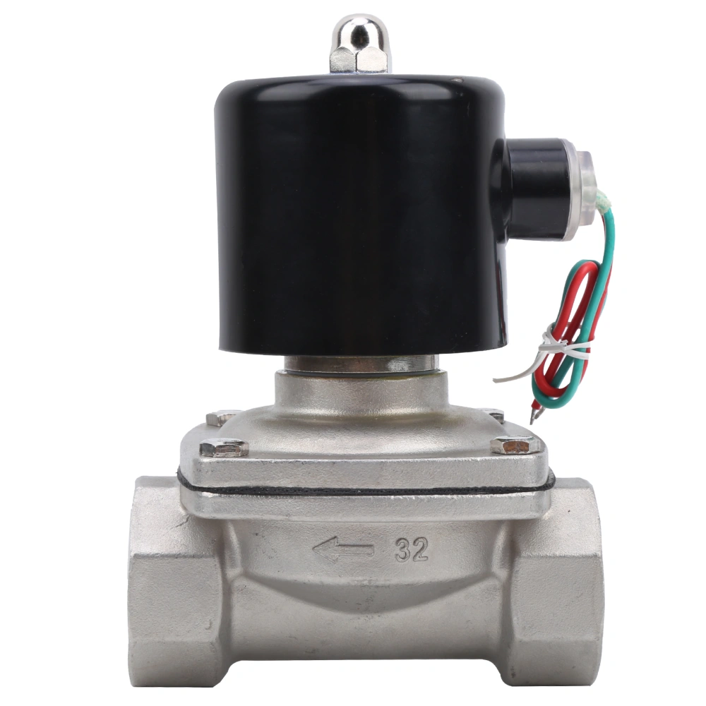 Solenoid Valve Normally Closed Direct Acting Stainless Steel Hardware Tools AC220V