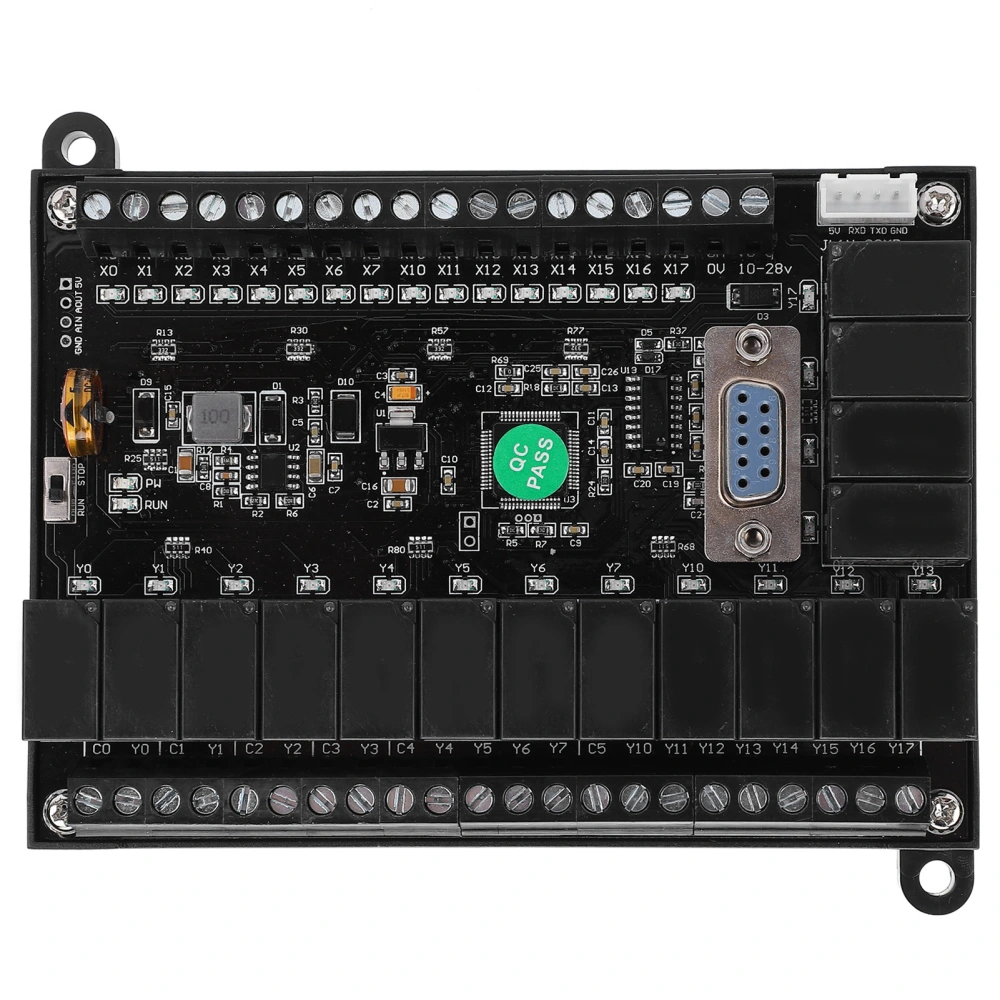 PLC Control Board Programmable Controller Relay Delay Module with Analog FX1N‑32MR DC10‑28V