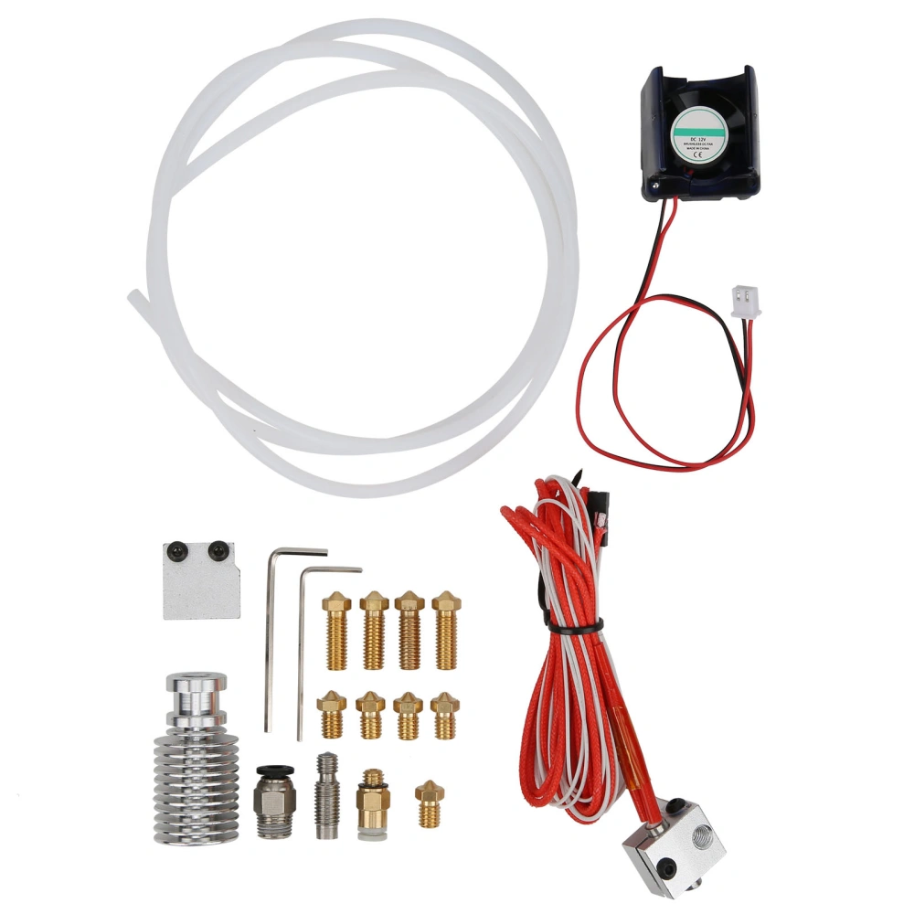 JHead Hotend Extrusion with 8 Nozzle Cooling Fan for PRUSA i3 MK3/MK2s MK2.5