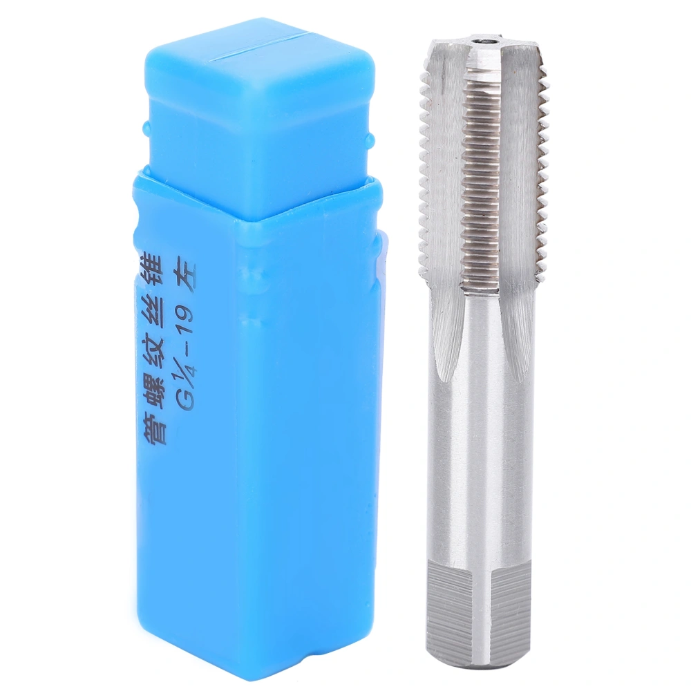 Professional Water Pipe Repair Thread Tap Pipe Screw Tap Processing Accessory HSS G1/4-19