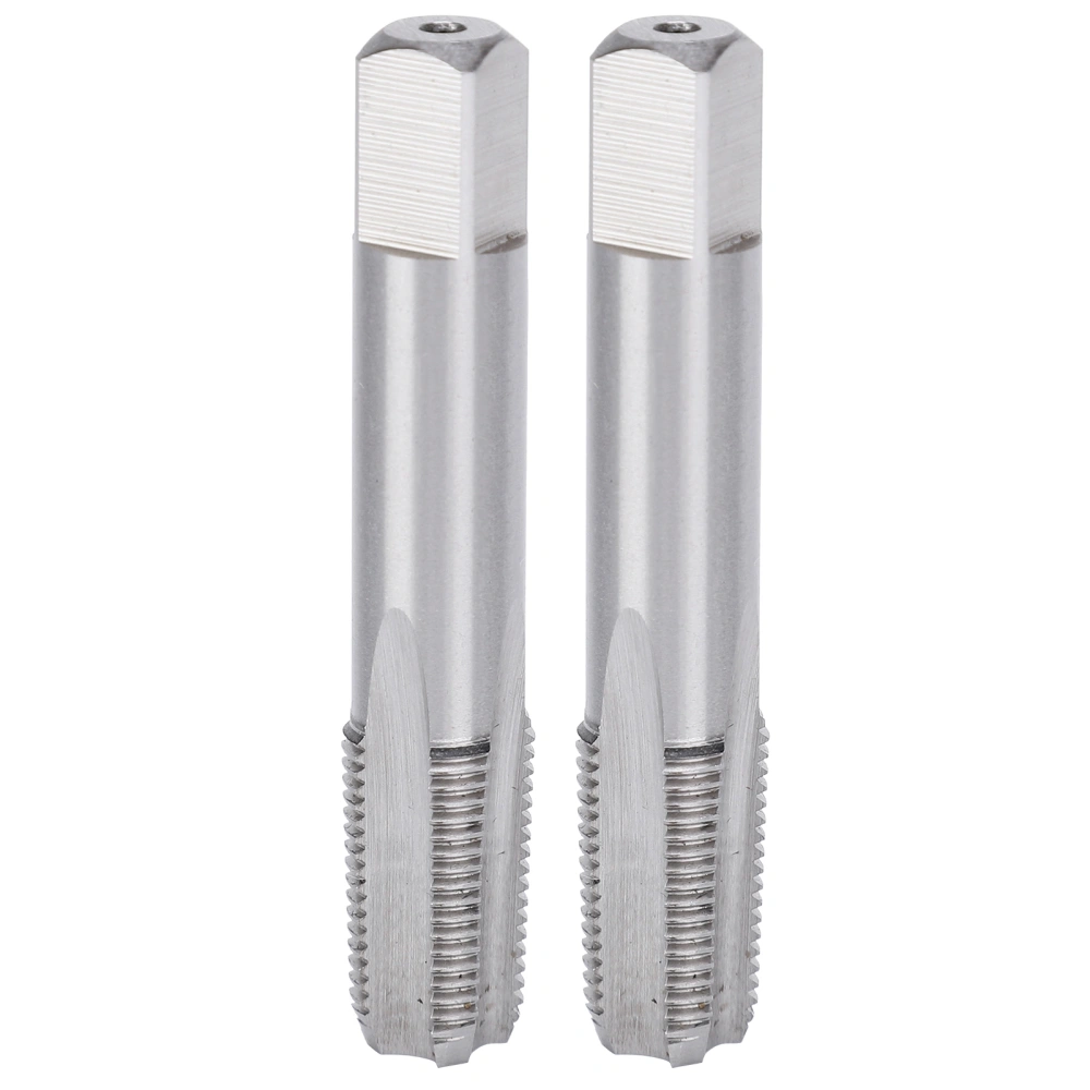 2Pcs Tap Thread HSS ZG 1/8‑28 High Hardness Hardware Repair Manual Tools Industrial Supplies