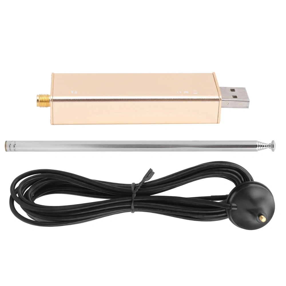 SDR Receiver SDR0.1KHz‑1.7GHz Ham Software Defined Radio Antennas High Stability