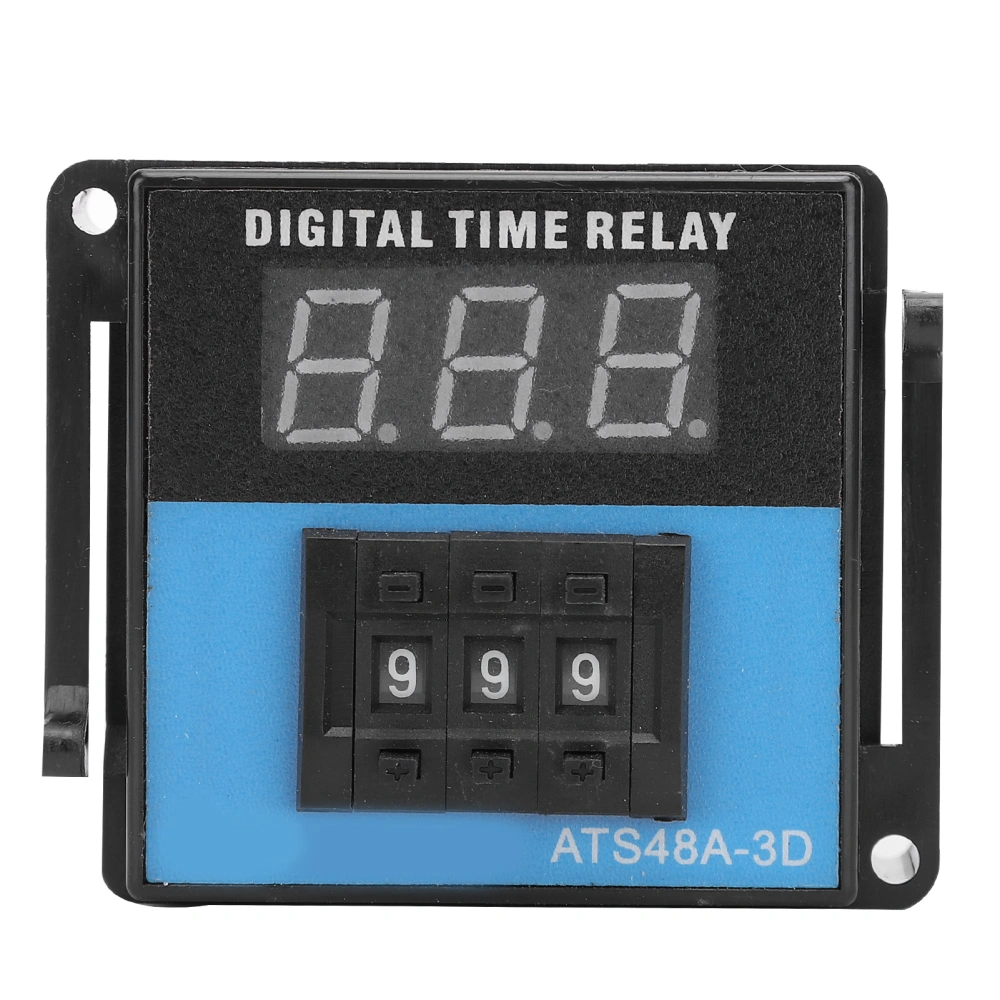 ATS48A-3D Professional Time Relay Adjustable Cycle Time Delay Relay Control ComponentDC24V