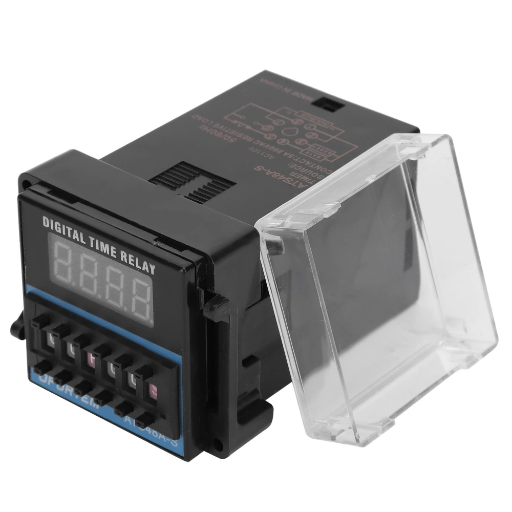 ATS48A-S Professional Adjustable Cycle Time Delay Relay Time Relay Control Component(AC110V )