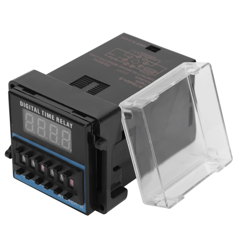 ATS48A-S Professional Adjustable Cycle Time Delay Relay Time Relay Control Component(DC24V )