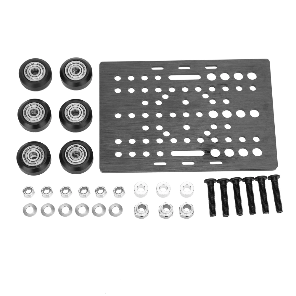 Gantry Plate Slide Build Board Bearing Pully Set Fit for Opennbuilds V Type NEMA Linear Actuators 20‑80mm