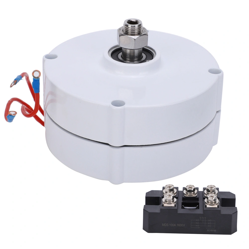 Permanent Magnet Generator Electric 3 Phase AC Alternator AVAN‑200w Industrial SuppliesWith Rectifier 12V