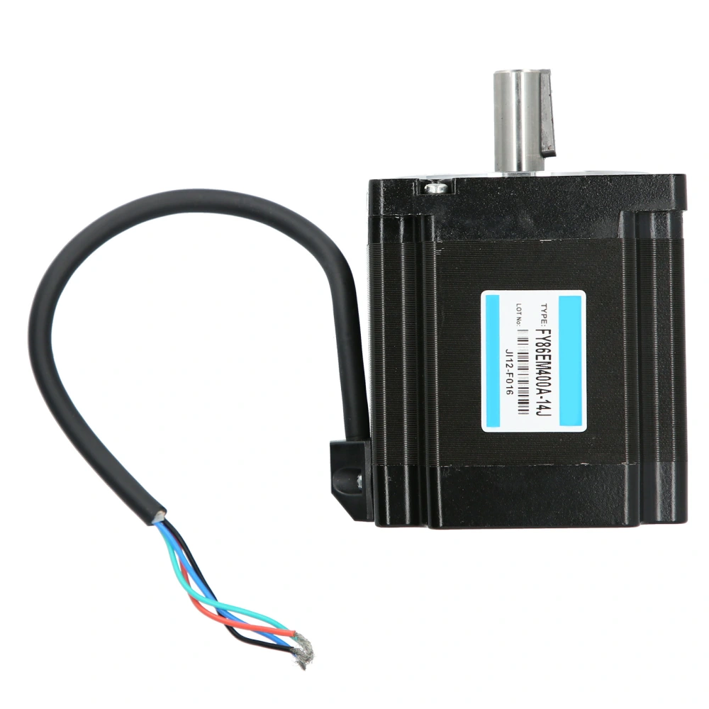 NEMA34 2 Phase 86 Stepper Motor 1.8° Step Angle 6Nm High Torque Keyway Type FY86EM400A‑14J