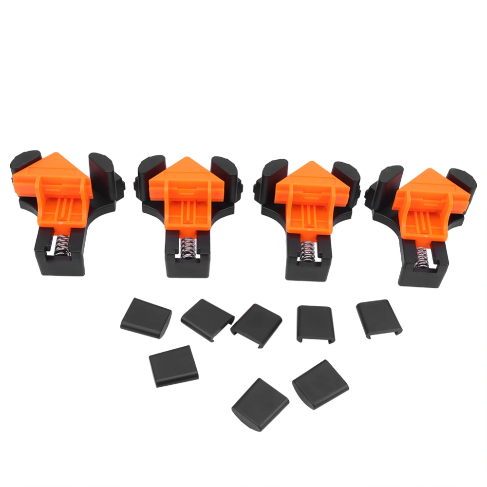 4pcs 90° Right Angle Clip Multifunctional Fixing Clamp for Woodworking Picture Frame Furniture